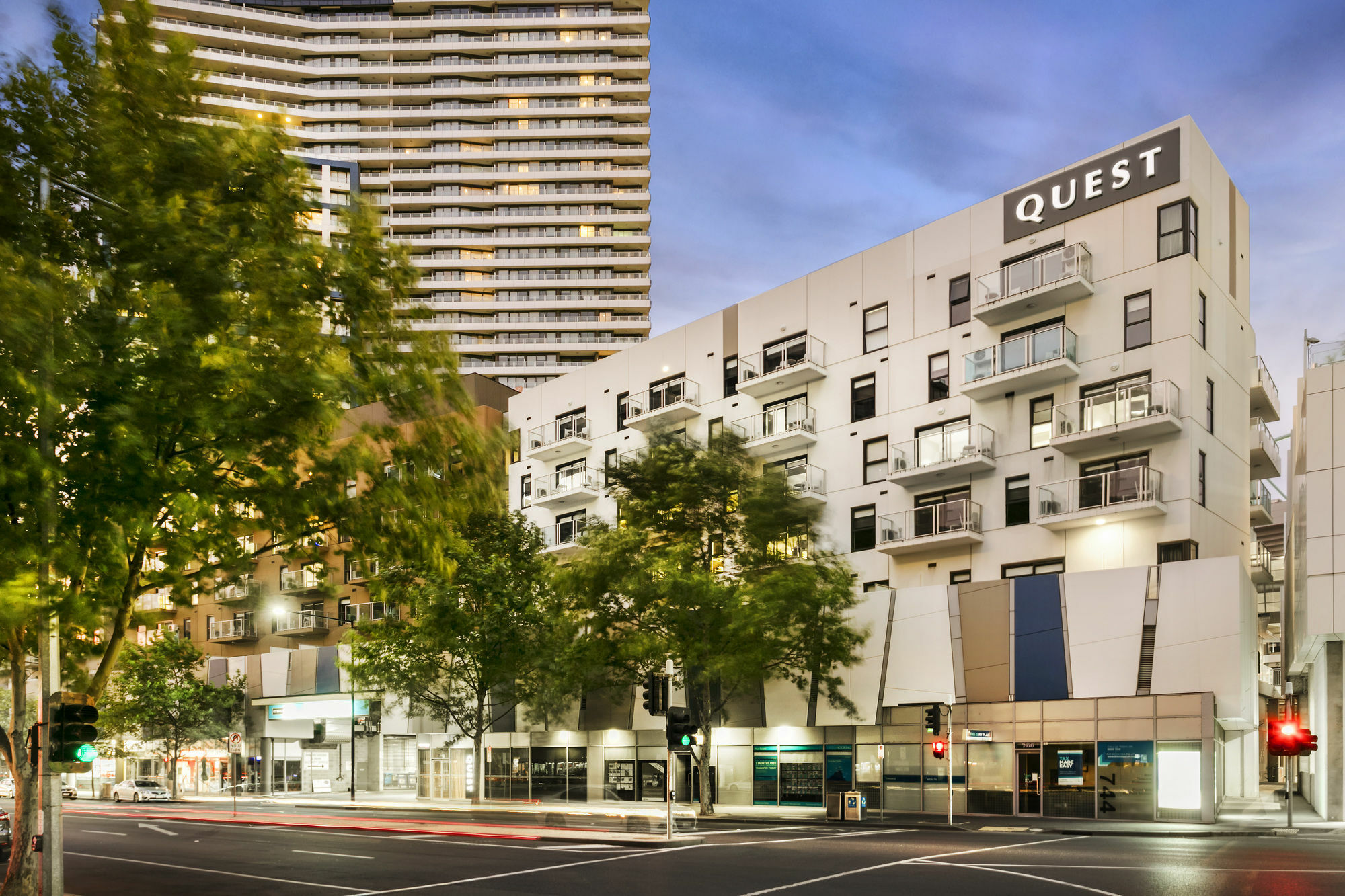 Aparthotel Quest Docklands Melburne Exterior foto